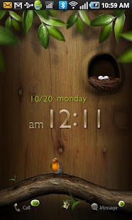How to install Tia Locker Ani Bird Theme patch 2.0.0 apk for laptop