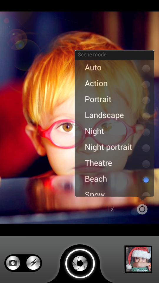 HD Camera Pro for Android Screen 2