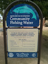 Community Fishing Sign