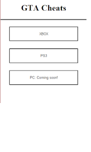 GTA 5 Cheats- XBOX and PS3