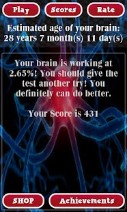 Brain Age Test  Free