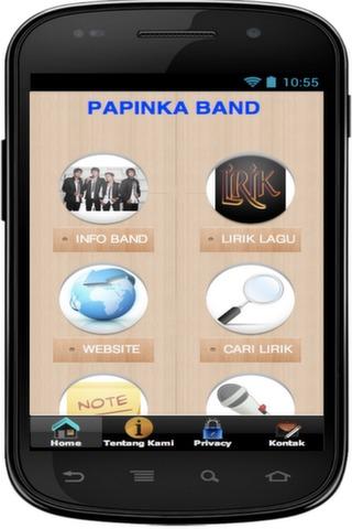 LIRIK LAGU PAPINKA BAND