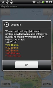 Mapa burzowa i pogodowa Screenshots 3