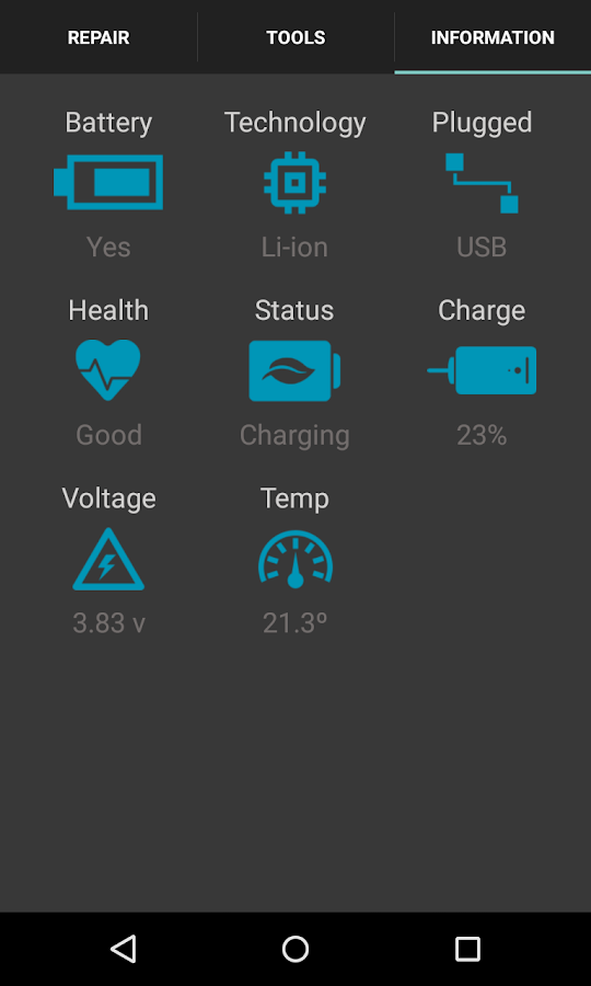 Repair Battery Life - screenshot