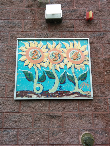 Sunflower Mural - 234