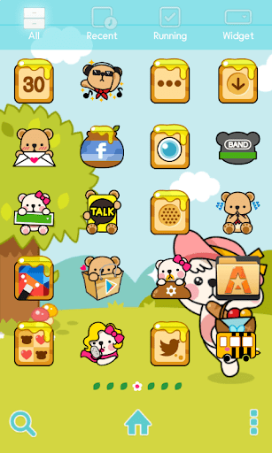 【免費個人化App】Teddy Bear's Picnic DodolTheme-APP點子