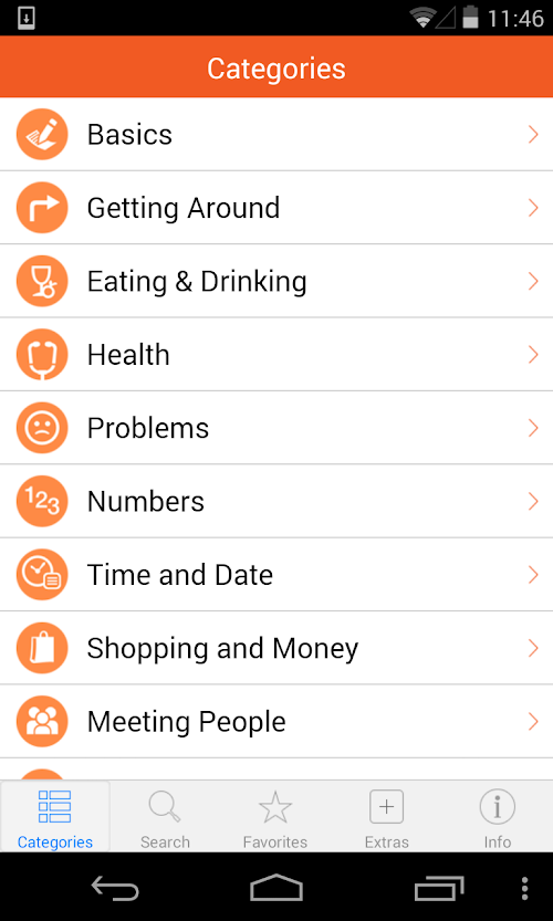 Android application Dutch Translation with Audio screenshort