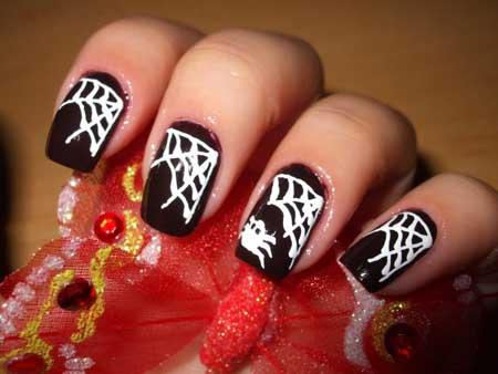 【免費生活App】Nail Art Designs black white-APP點子