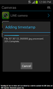 Camera Timestamp Add-on - screenshot thumbnail
