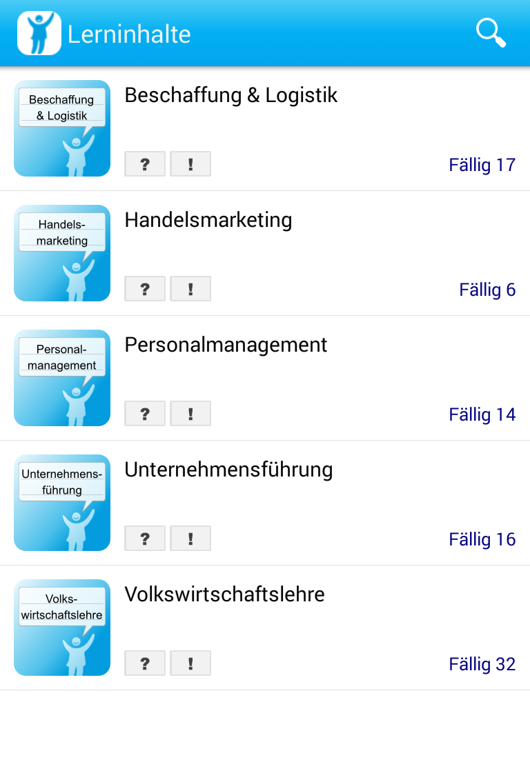Handelsfachwirt  IHK Prüfungen Screen 1