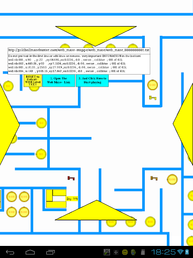 Simpel Web-Maze Editor.