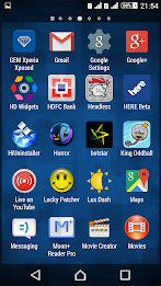 Texture Blue Xperien Theme poster 5