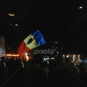 Rosia Montana, protest in Bucharest by Ruxandra Palade - City,  Street & Park Street Scenes