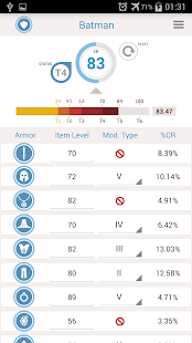 DCUO|CR Calculator Pro Screenshot