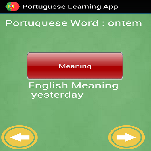 Portuguese Learning App