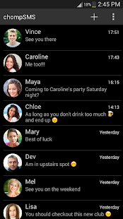 chomp SMS - screenshot thumbnail