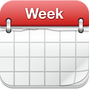 Week Calendar mobile app icon