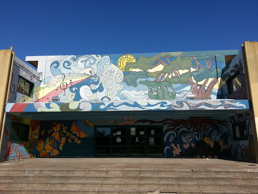 Mural Escuela Normal Domingo F. Sarmiento