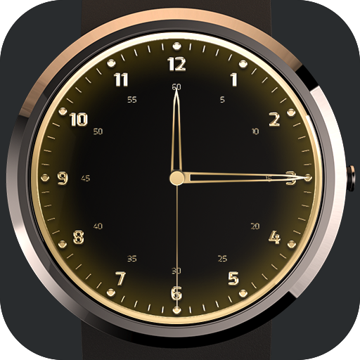 Gold Watch Face LOGO-APP點子