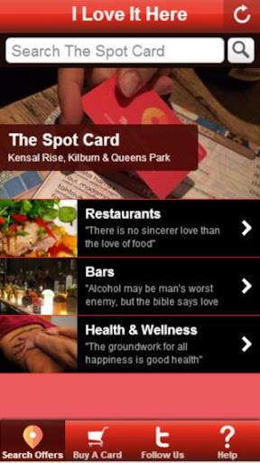 The Spot Card