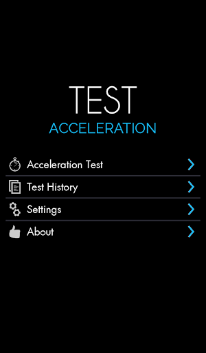 Car Acceleration Test