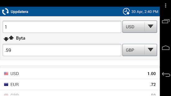 How to get Valutaomvandlare 1.1 apk for bluestacks