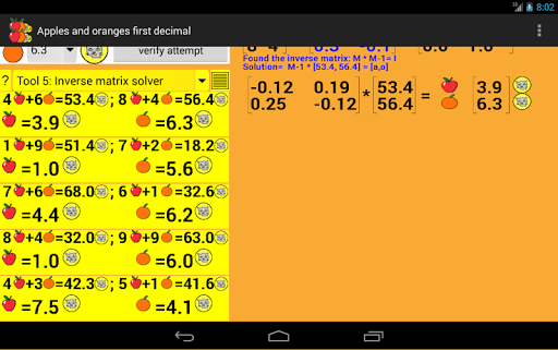 免費下載教育APP|Apples and oranges 1 decimal app開箱文|APP開箱王