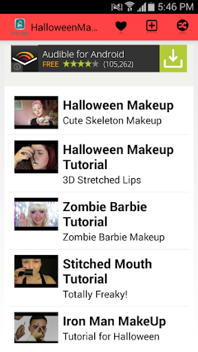 Halloween Make Up Tutorials