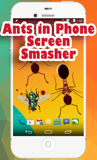 Ants in Phone Screen Smasher