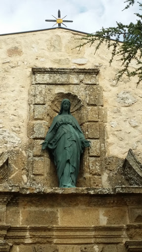La Vierge en bronze