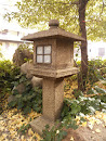 Stone lantern at Okura Park  