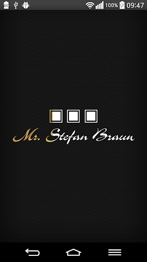 Mr. Stefan Braun Party App