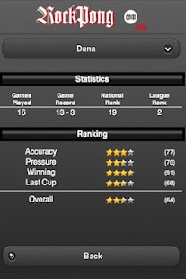 Free Rockpong : Beer Pong Stats APK for Android