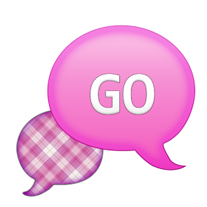 GO SMS - Lavender Plaid 3 1.1