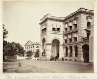 Zicht op The Grand Oreintal Hotel in Colombo