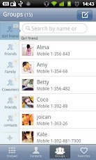 GO Contacts iPhone Theme