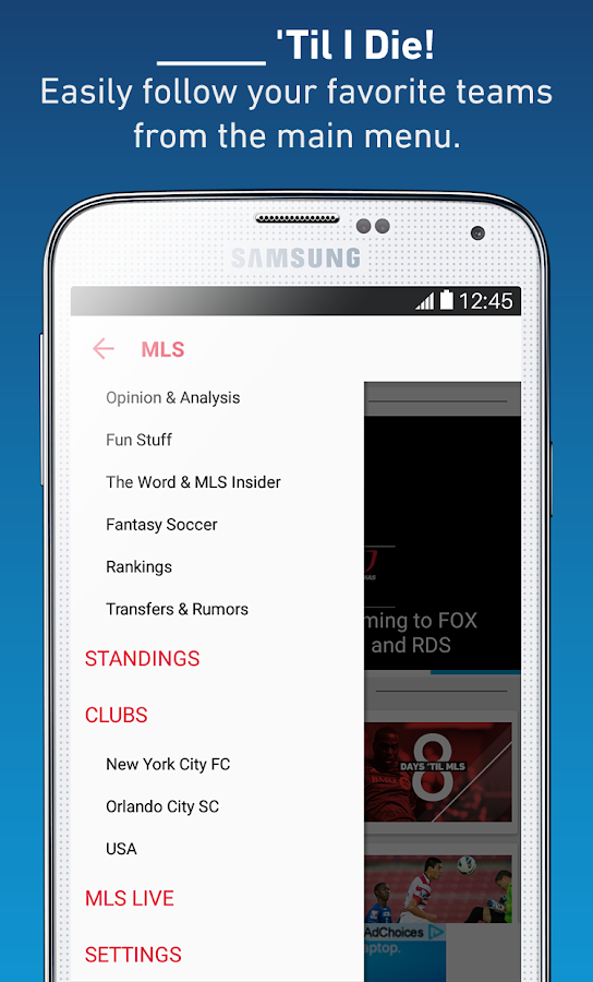 MLS Android Apps on Google Play