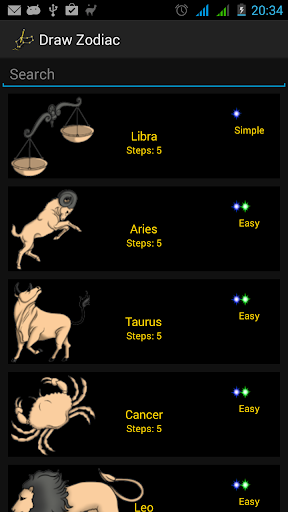 How To Draw Zodiac Signs