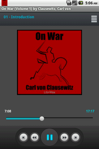 Audio Book - On War Vol. 1