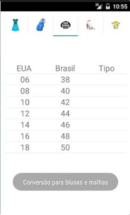 How to install Medida de roupas  EUA to BR lastet apk for pc