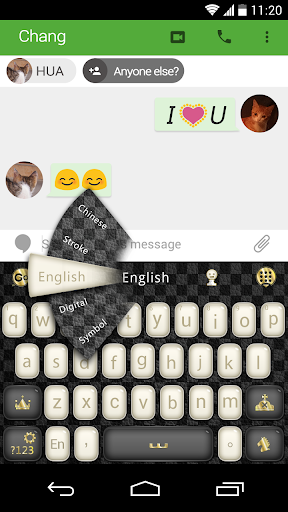 Chess GO Keyboard Theme