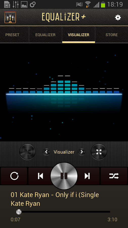 Equalizer + mp3 Player Volume screenshot