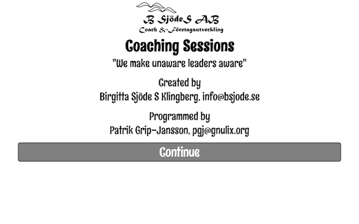 Coaching Session