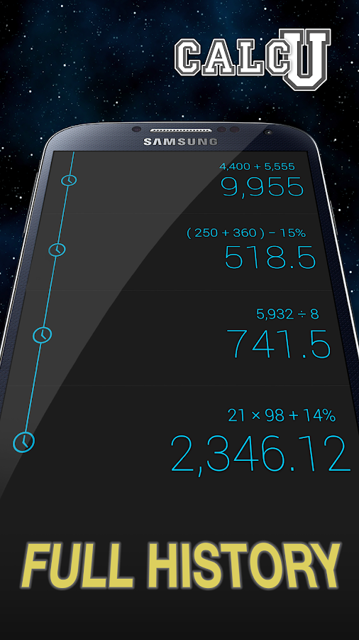 CALCU™ Stylish Calculator Free - screenshot