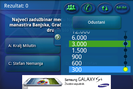Droid Milioner Screenshots 2