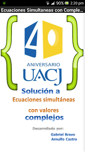 Ecuaciones Simultaneas Complej