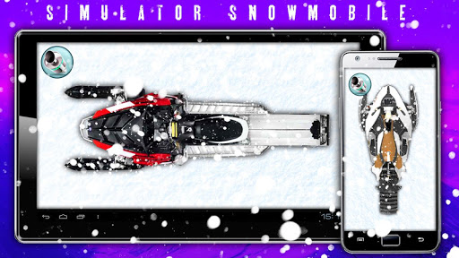 Simulator Snowmobile