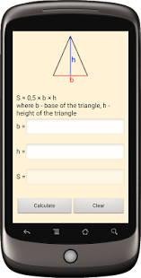 Area of ​​a triangle formula Screenshots 13