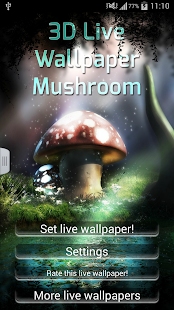 Download 3D Live Wallpaper Mushroom APK for Android