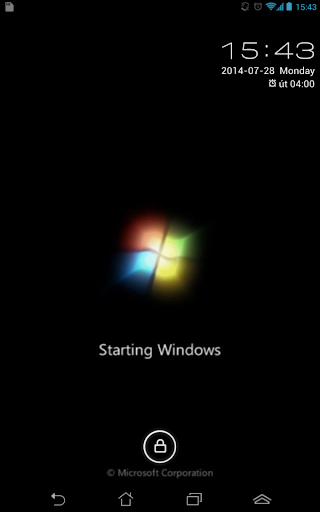 Windows Starting